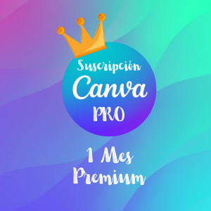 Canva PRO Global, invitacion 1 mes a correo del cliente, se puede renovar con  otra invitación